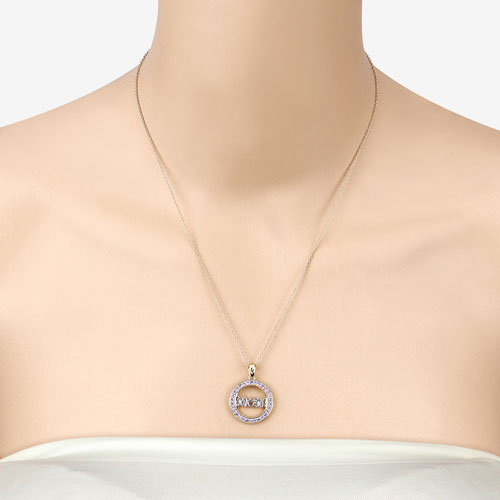0.64 Carat Genuine Tanzanite .925 Sterling Silver Pendant
