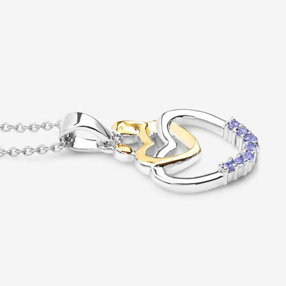 0.14 Carat Genuine Tanzanite .925 Sterling Silver Pendant
