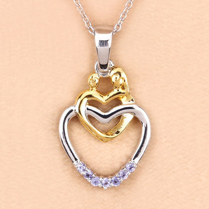 0.14 Carat Genuine Tanzanite .925 Sterling Silver Pendant