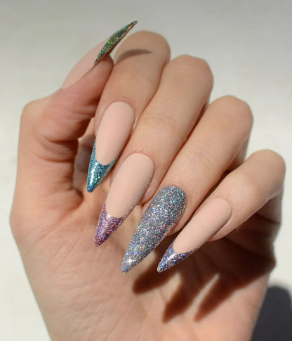Pink Mask - Holographic Glitter #5