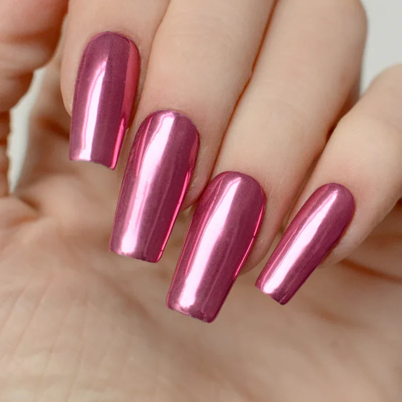 Pink Mask - Mirror Chrome #3