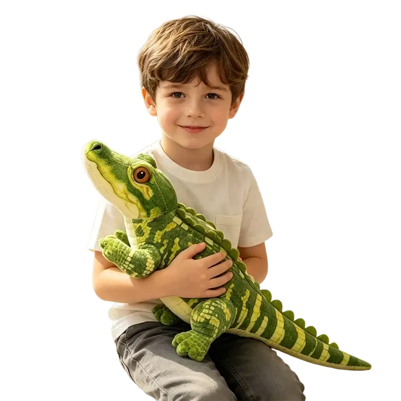 Plush Crocodile Stuffed Animal Toy