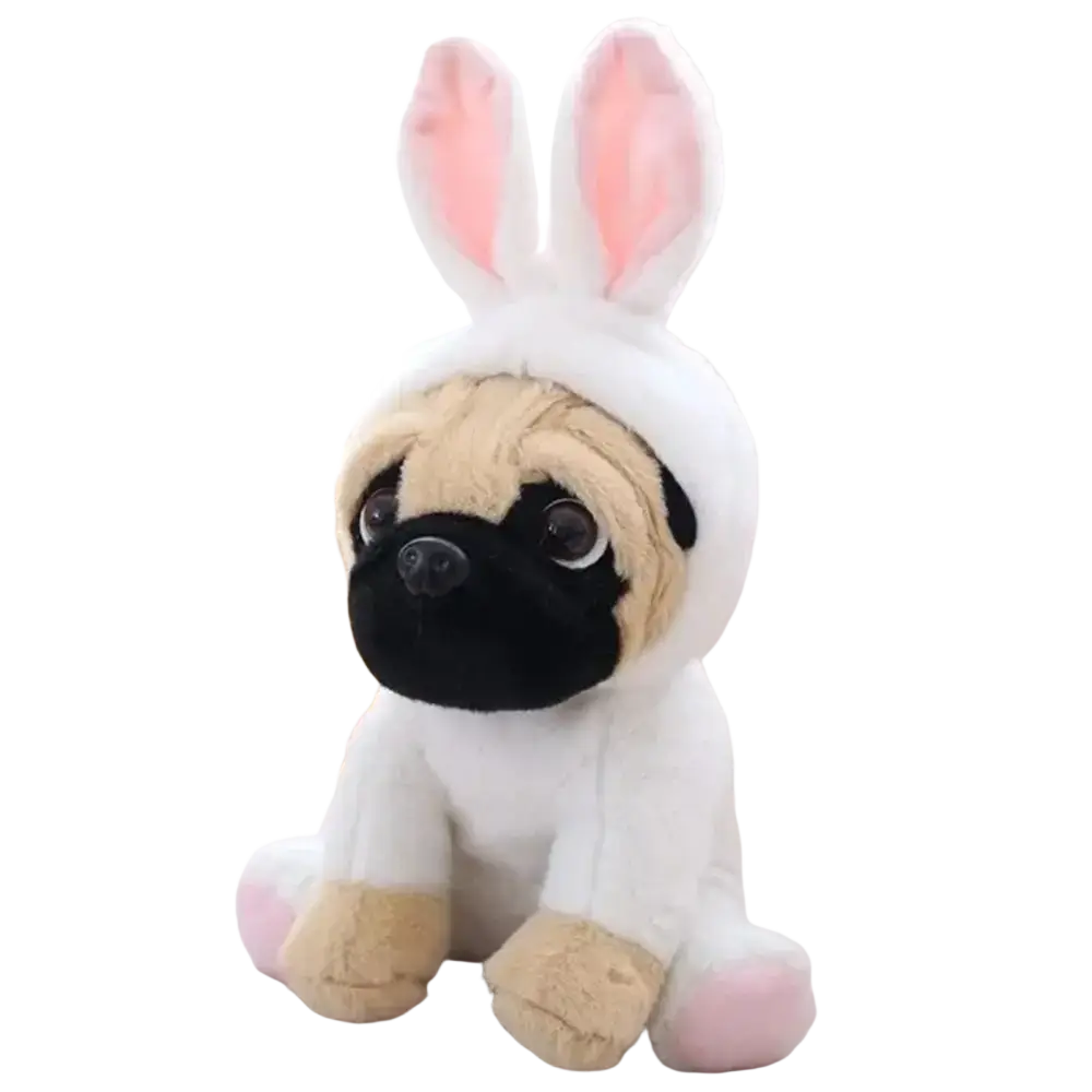 Plush Pug Dog Toy Cosplay Animal Stuffed Toy Recommend Age 14 Years