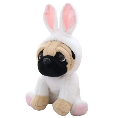 Plush Pug Dog Toy Cosplay Animal Stuffed Toy Recommend Age 14 Years
