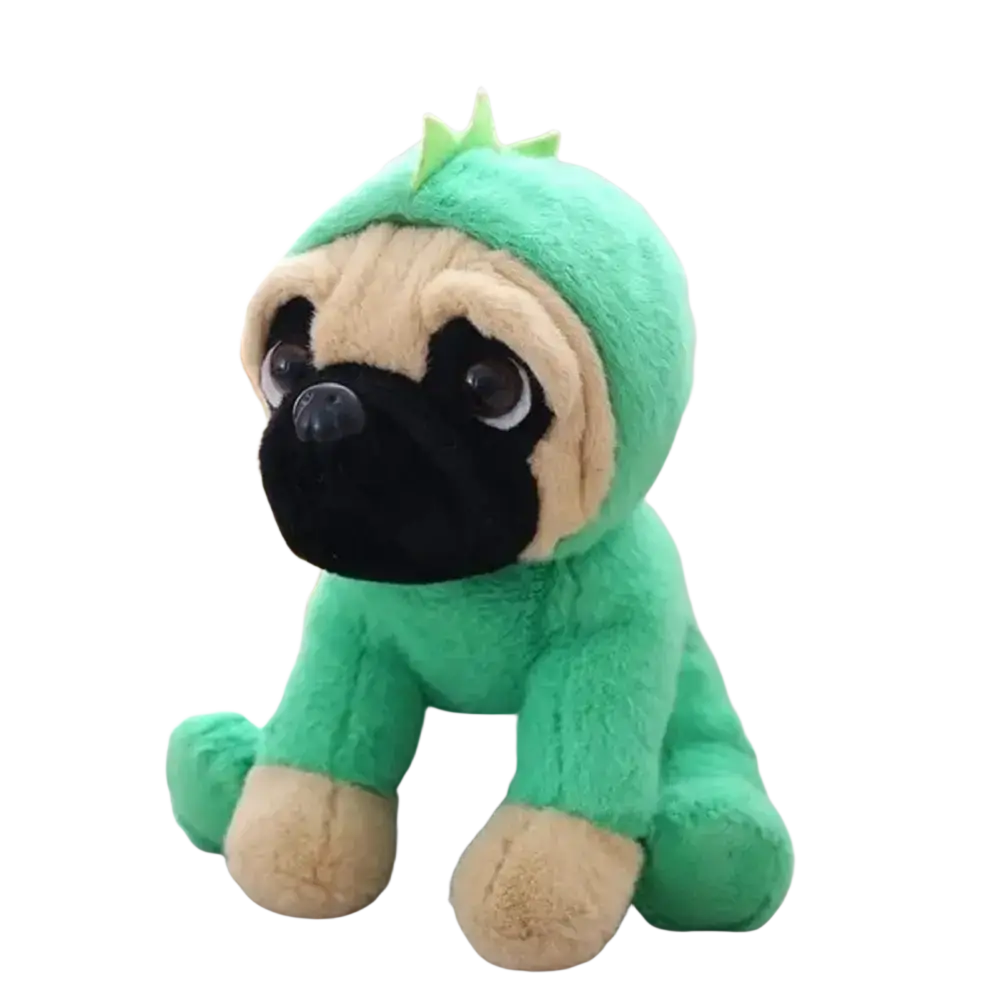 Plush Pug Dog Toy Cosplay Animal Stuffed Toy Recommend Age 14 Years