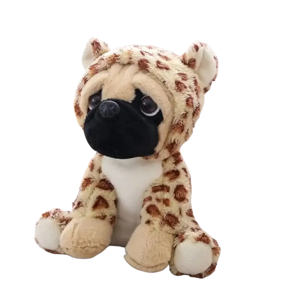 Plush Pug Dog Toy Cosplay Animal Stuffed Toy Recommend Age 14 Years