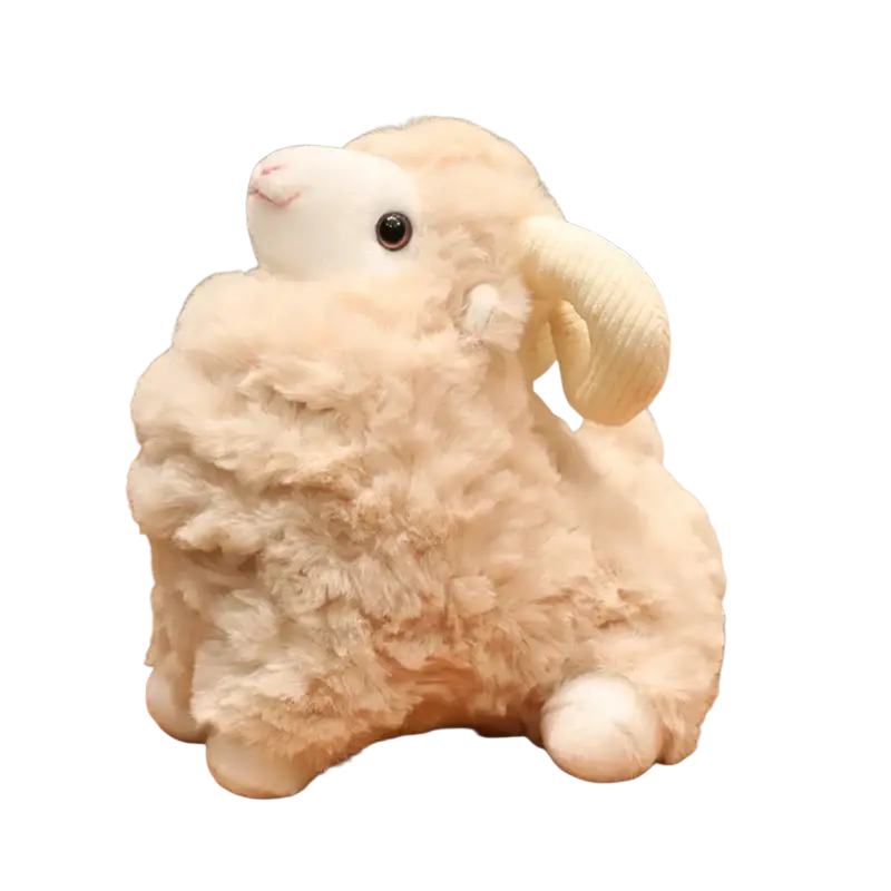 Plush Sheep Stuffed Animal Toy Kawaii Soft Doll