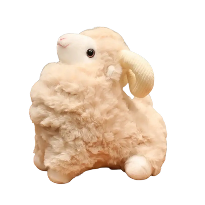 Plush Sheep Stuffed Animal Toy Kawaii Soft Doll