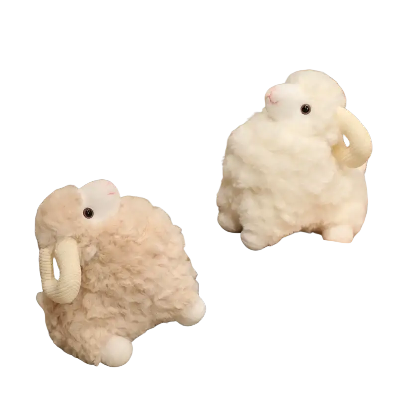 Plush Sheep Stuffed Animal Toy Kawaii Soft Doll