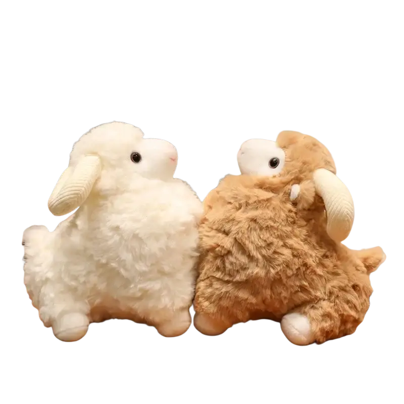 Plush Sheep Stuffed Animal Toy Kawaii Soft Doll