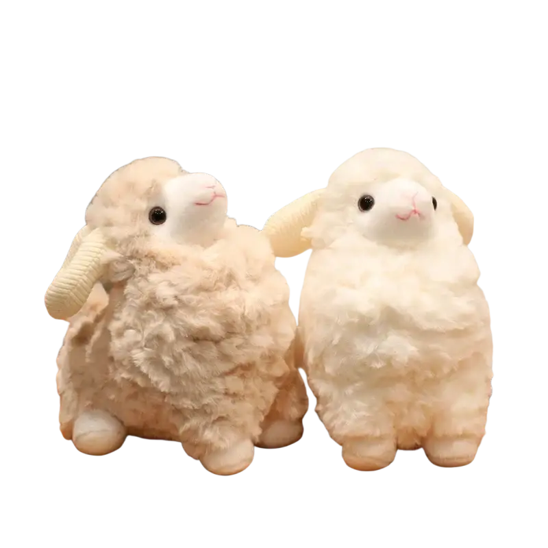 Plush Sheep Stuffed Animal Toy Kawaii Soft Doll