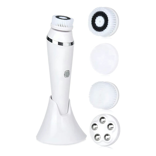 GlowSweep 4-in-1 Facial Cleaner – Exfoliate, Massage & Purify