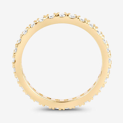 1.00 Carat Lab Grown Diamond 14K Yellow Gold Ring
