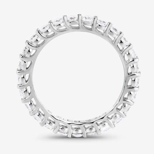 1.50 Carat Lab Grown Diamond 14K White Gold Ring