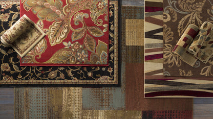 Salona Luxe Black Rug