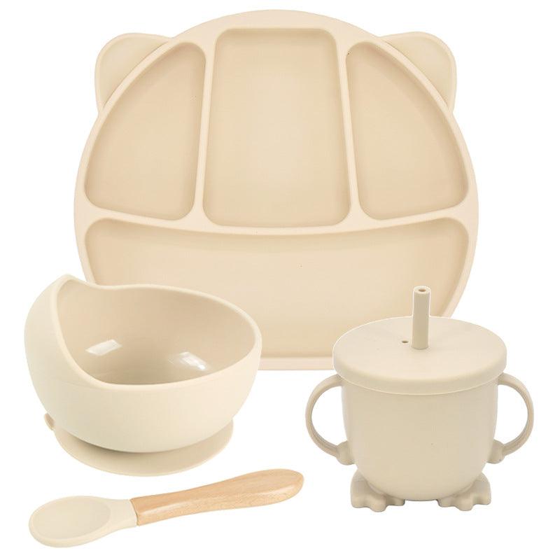 Silicone Suction Cup Dinner Plate Set