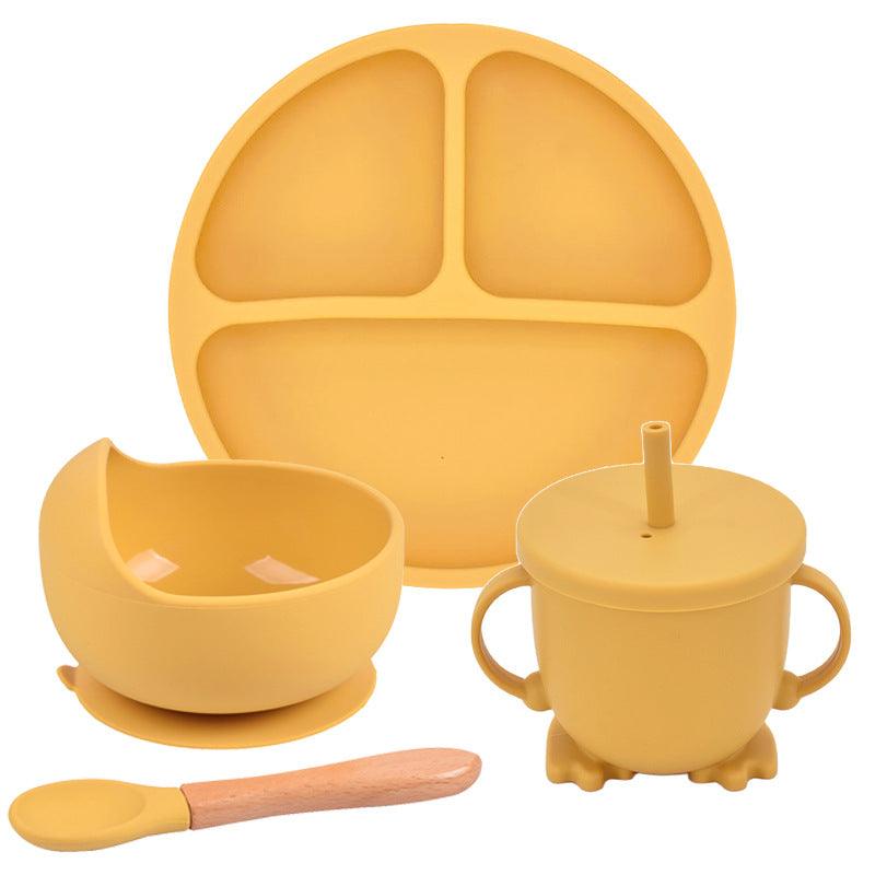 Silicone Suction Cup Dinner Plate Set