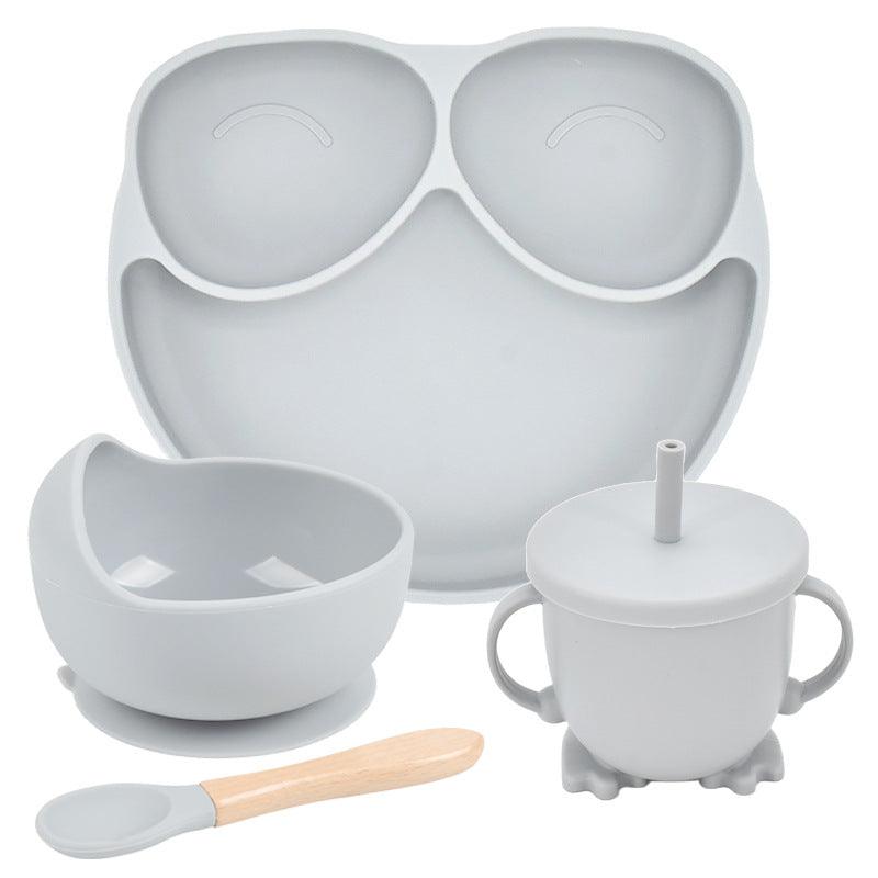 Silicone Suction Cup Dinner Plate Set