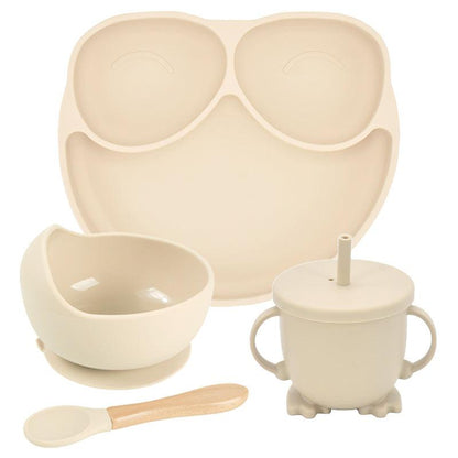 Silicone Suction Cup Dinner Plate Set