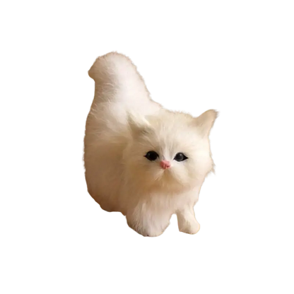 Simulation Cat Plush Soft Stuffed Animal Toy