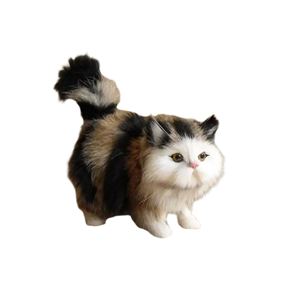 Simulation Cat Plush Soft Stuffed Animal Toy