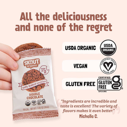 Skout Organic Soft Baked Cookie Sample Pack