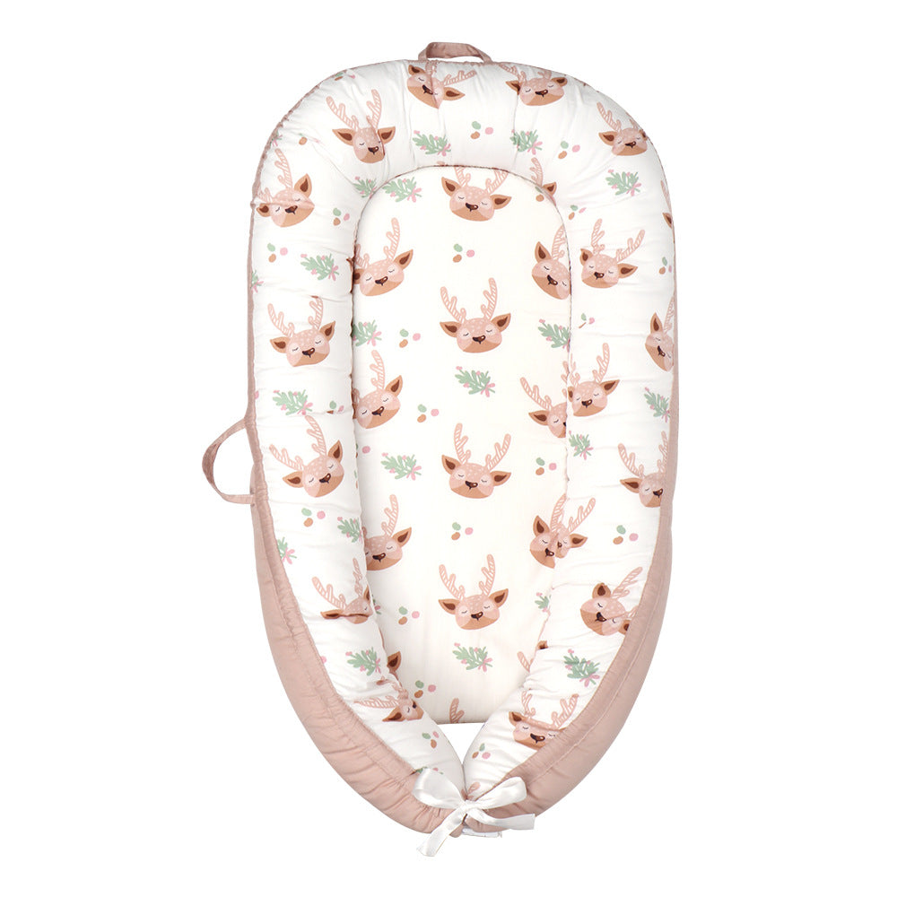 Premium Cotton Baby Lounger Nest