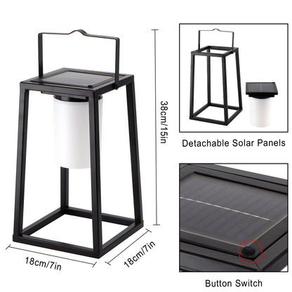 Outdoor Solar Lantern Portable Brightness Solar Lamp IP44 Waterproof