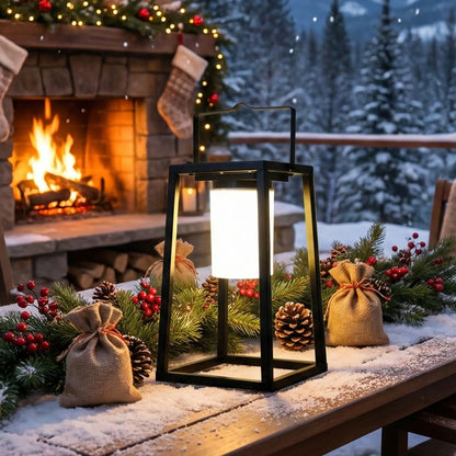 Outdoor Solar Lantern Portable Brightness Solar Lamp IP44 Waterproof
