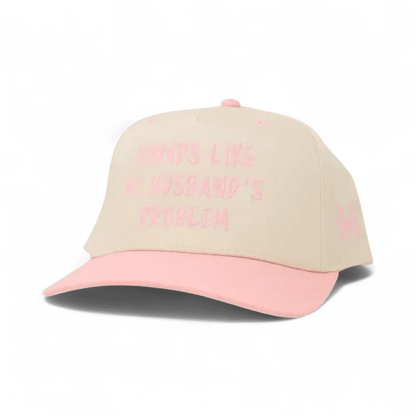 Casquette snapback "le problème de mon mari"