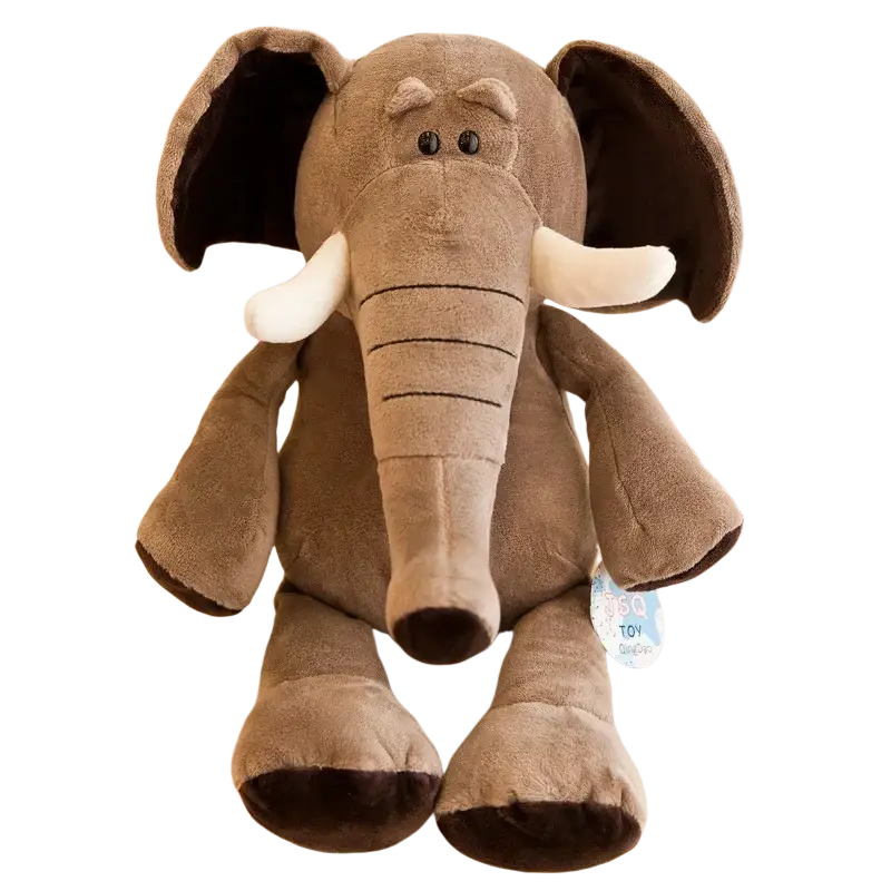 Stuffed Plush Animals Lion Elephant Tiger Soft Toys