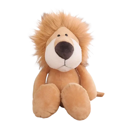 Stuffed Plush Animals Lion Elephant Tiger Soft Toys