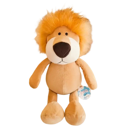 Stuffed Plush Animals Lion Elephant Tiger Soft Toys