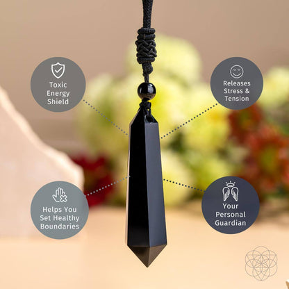 The Black Obsidian Talisman of Protection