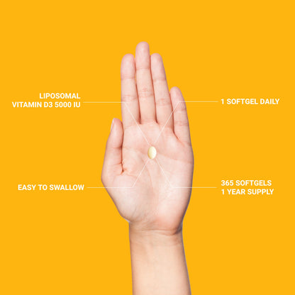 Liposomal Vitamin D3 5000 IU Softgels