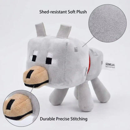 Wolf Plush Stuffed Animal Toy 20cm